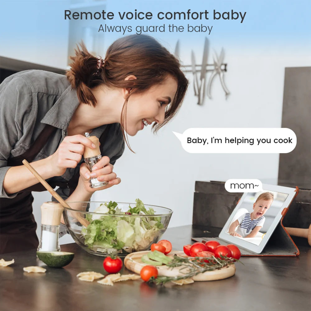 XIAOVV 3MP Baby Monitor Cry Detection Full Color Night Vision 360 Degree Rotating WiFi Indoor CameraXIAOVV 3MP Baby Monitor Cry